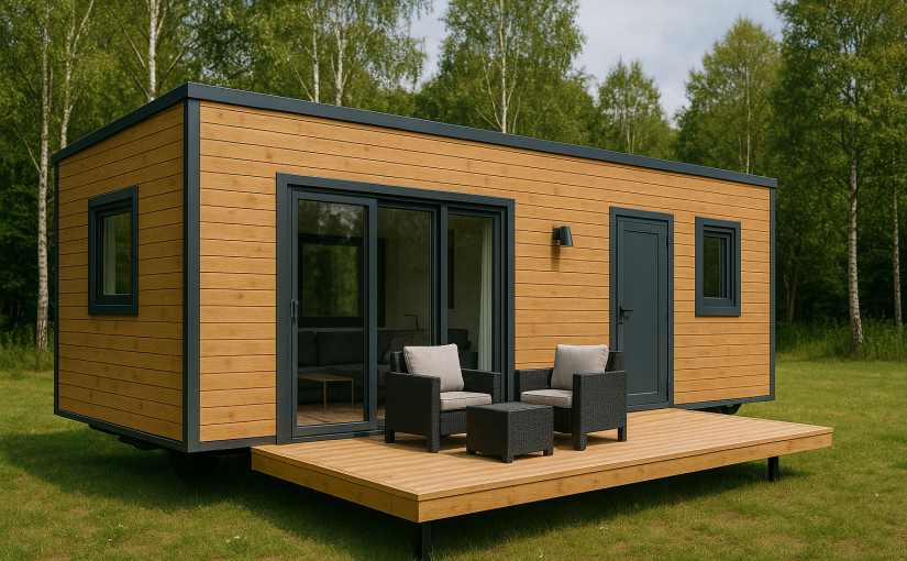 Domek mobilny – komfort, który możesz przemieścić